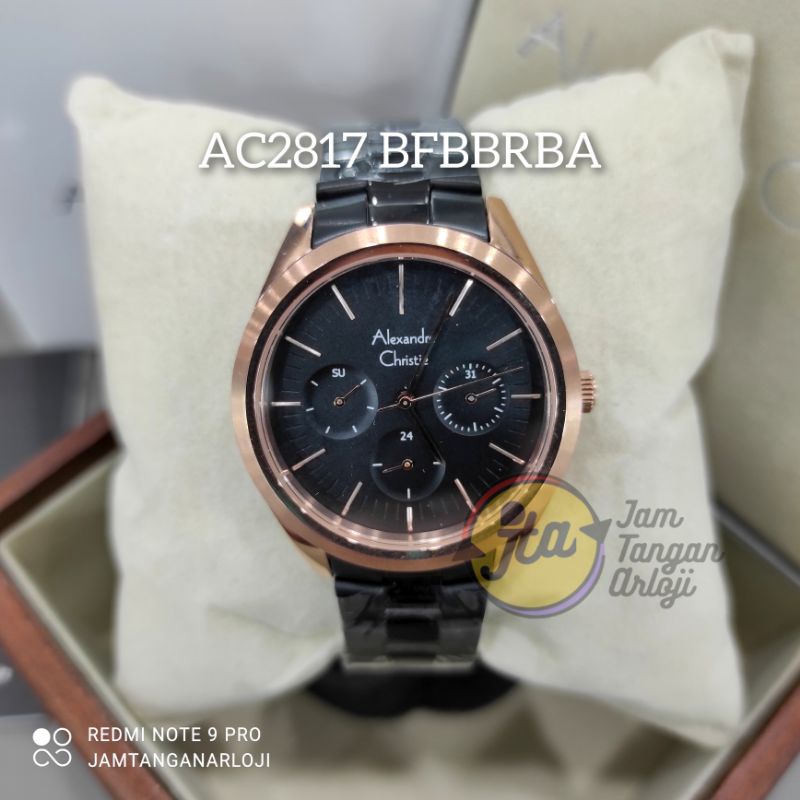 New Alexandre Christie AC2817 Jam Tangan Wanita AC 2817 Ori BFBBRBA