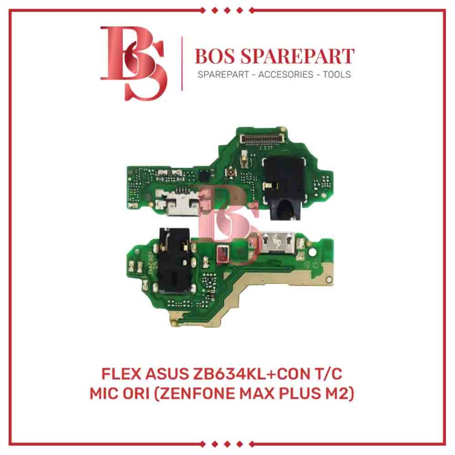 FLEXIBEL ASUS ZB634KL + CONNECTOR CHARGER + MIC ORI (ZENFONE MAX PLUS