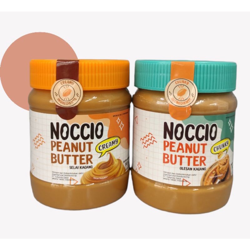 

Noccio Selai Kacang Chungky dan Creamy 340 gr