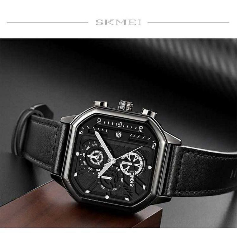 Jam Skmei 1963 chronograph original free gift box