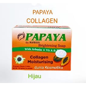 Sabun PAPAYA Brightening 135g | PAPAYA Collagen 135g by MAMAYA ( HARGA 96pcs =8250 )