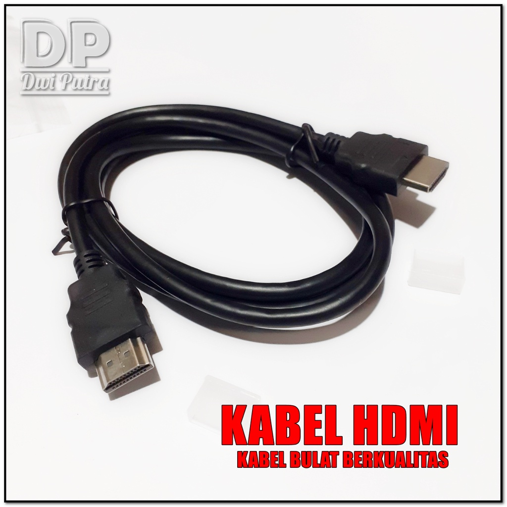 KABEL HDMI 1,5M BAGUS // KABEL BULAT VARIASI 1.5M // STB SET TOP BOX SETTOPBOX // LAPTOP NOTEBOOK CONSOLE // TV MONITOR VIDEO AUDIO