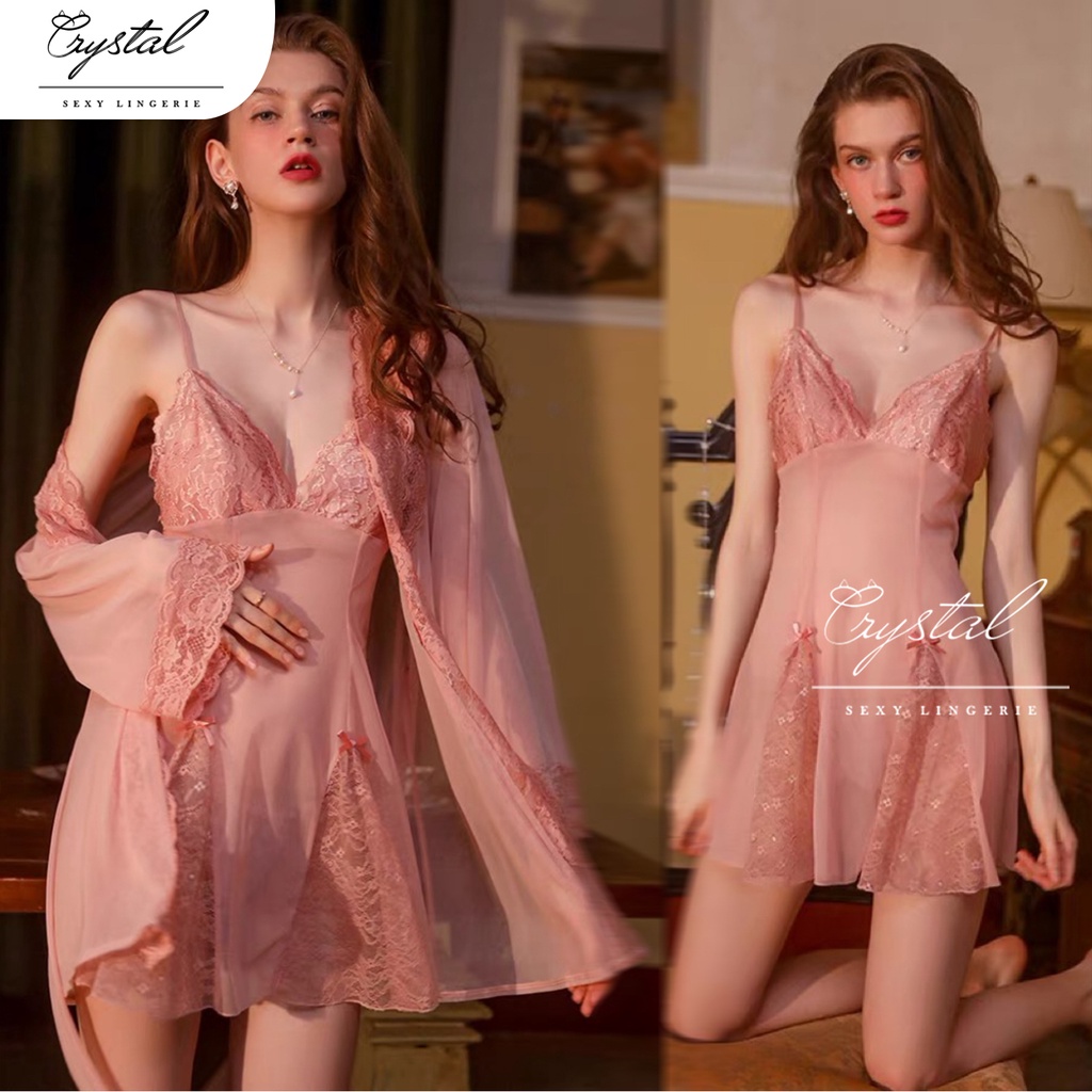 Sexy lingerie kimono 2in1 baju tidur sexy wanita / Lingerie sexy transaparan wanita / Sexy lingerie wanita BIGSIZE 256