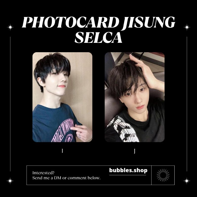 PHOTOCARD UNOFFICIAL JISUNG NCT SELCA