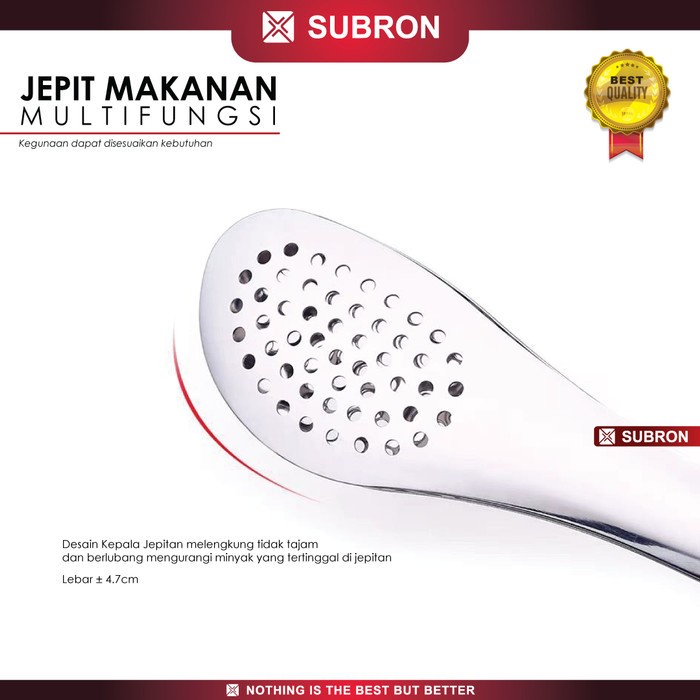 Jepitan Stainless Lubang Multifungsi 9inch 12inch 14inch Capit - 9inch - SUBRON