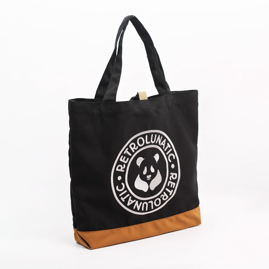 Retrolunatic Tote Bag I Tote Bag Kanvas Premium series Kanva