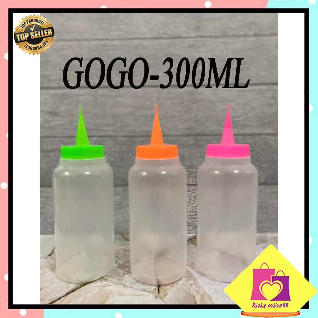 Rizkyonline88 Botol kecap warba Gogo ukuran 300ml GOGO 03