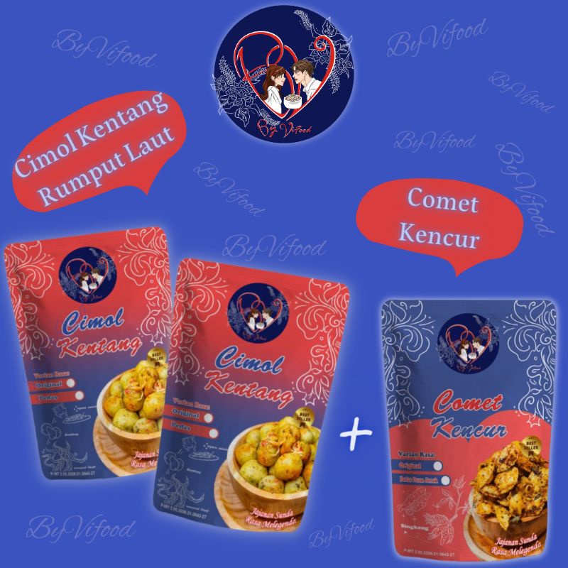

PROMO!!! CIMOL KENTANG BUY 2 FREE 1 COMET KENCUR BYVIFOOD