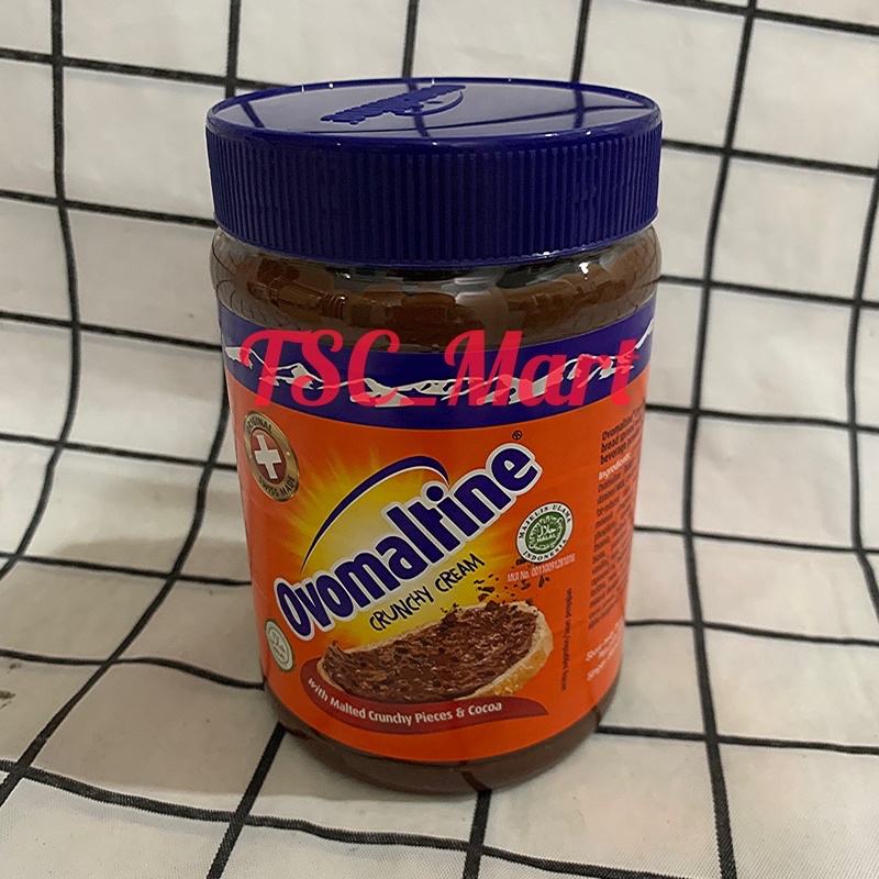 

Ovomaltine Crunchy Cream 680gr Selai Oles Coklat Ovo Maltine Crunchy Cokelat