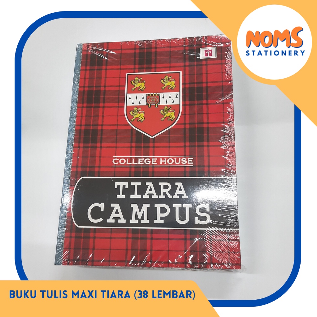 

Buku Tulis Tiara Maxi Campus Isi 38 Lembar (1 pack isi 10 buku)
