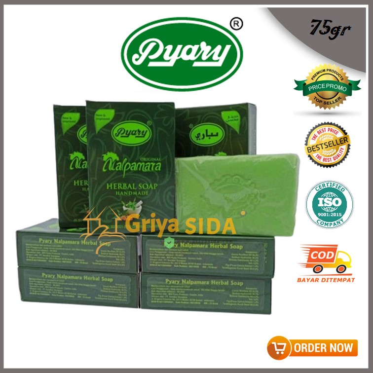 PAKET USAHA 12 PCS SABUN PYARY NALPAMARA ORIGINAL