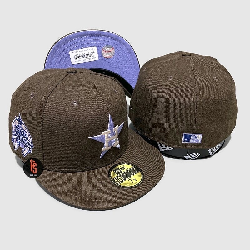 TOPI NEW ERA ORIGINAL 5950 ASG 1986 HOUSTON ASTROS WALNUT UV LILAC