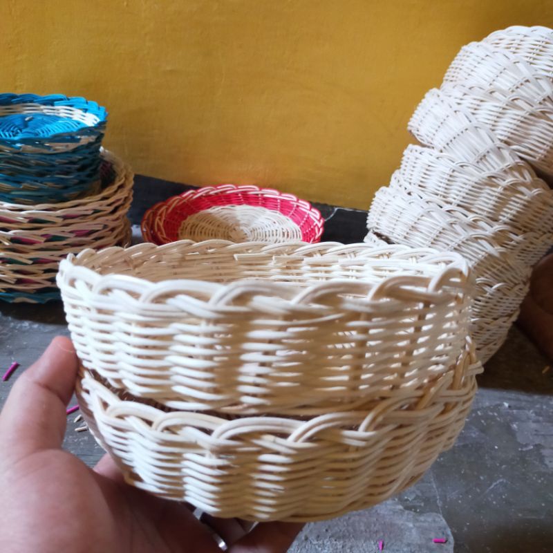 18 cm tamas sodaan mangkok warna natural