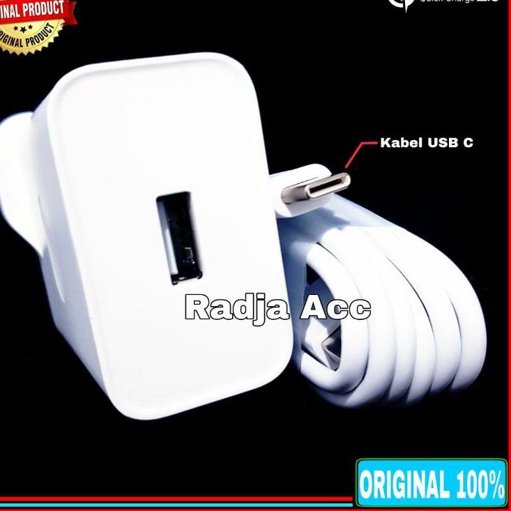 Hot Product Charger Oppo A52 A92 A92s Original 100% 18 Watt Fast Charging USB C