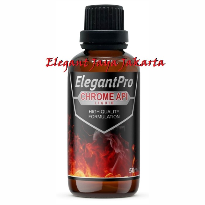 Wash Elegantpro Chrome Liquid - Cairan Chrome Api / Bakar 50Ml