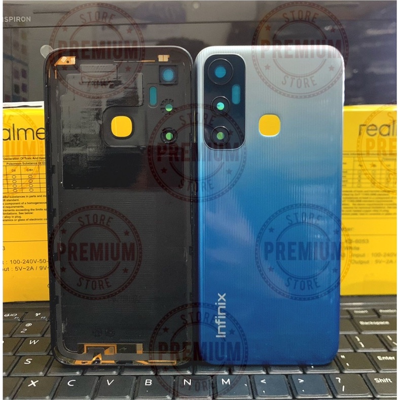 Backdoor infinix Hot 11 Fullset tombol original new Backdoor Kesing hp infinix Hot 11 original