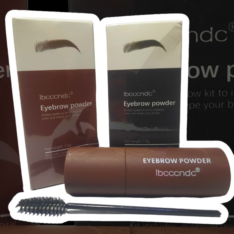 Ibcccndc Cetakan Alis Instan Bedak Alis Eyebrow Powder Eyebrow Stamp Alis Stempel Alis Waterproof