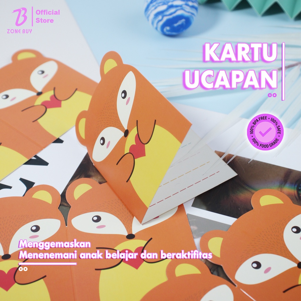 KARTU UCAPAN/GREETING CARD/GIFT CARD/KARTU berkat