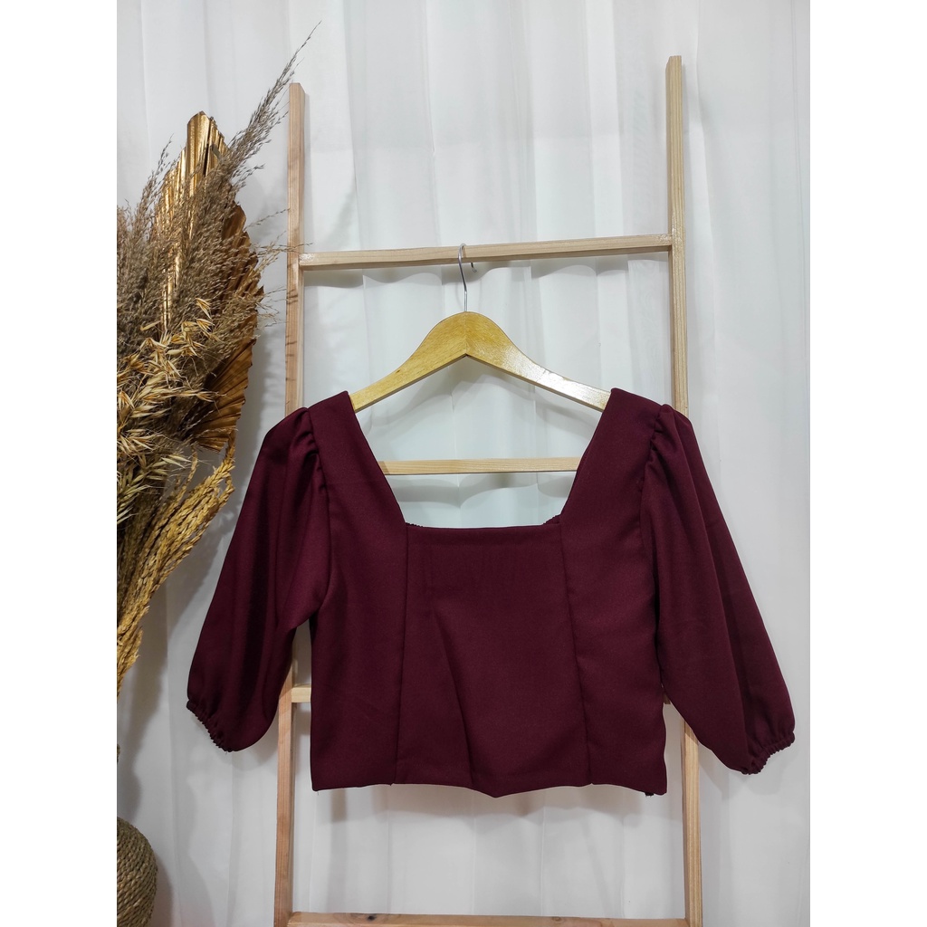 BDG_STYLE (COD) CROP ALICE / ATASAN CROP WANITA TERBARU