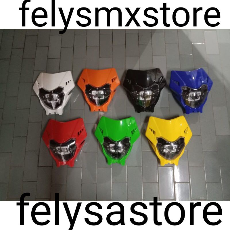 Lampu depan crf 150l daymeker terbaru batok lampu depan crf 150l