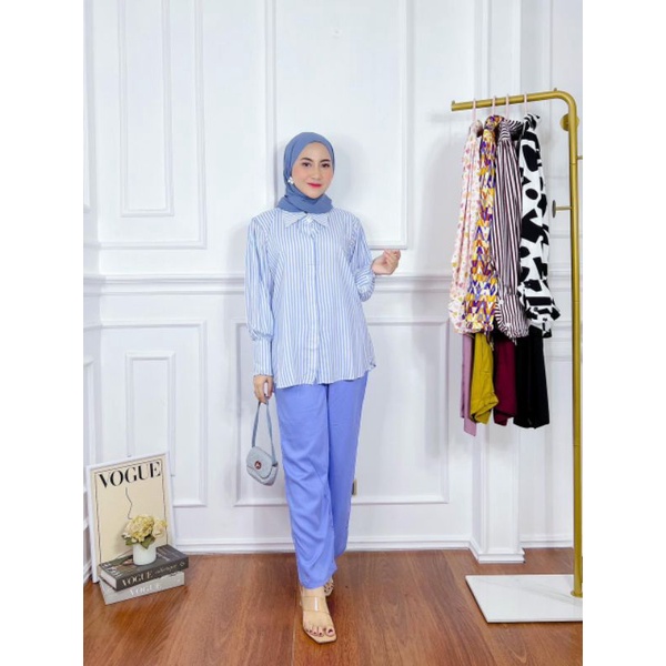 ONESET RUBBY POCKET KANAYA/ONESET KANAYA/SETELAN SEMI FORMAL/SETELAN KANAYA