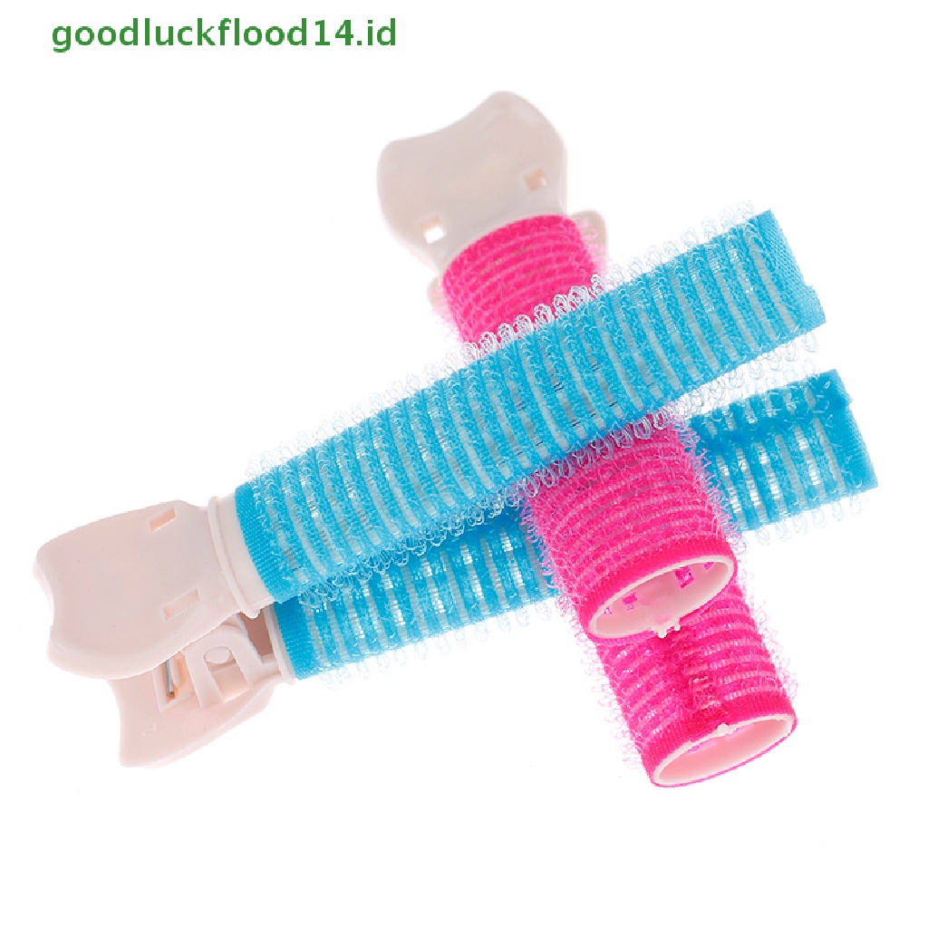 [GOOGFOUR] 1pcs Hair Curler Clip Self Grip Volume Rambut Akar Berbulu Klip Rambut Keriting Klip [TOP]