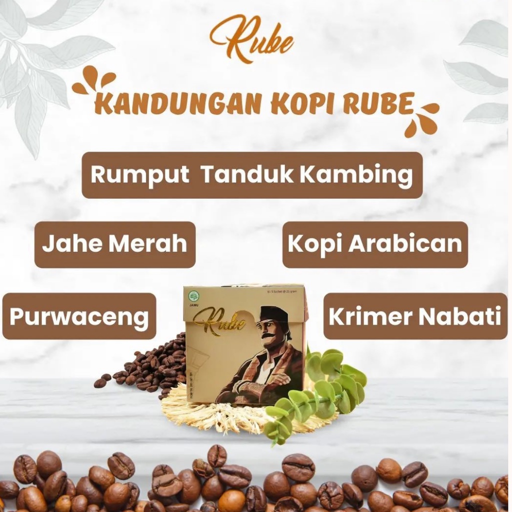 

RUBE SACHET ORIGINAL - KOPI PENABAH GAIRAH