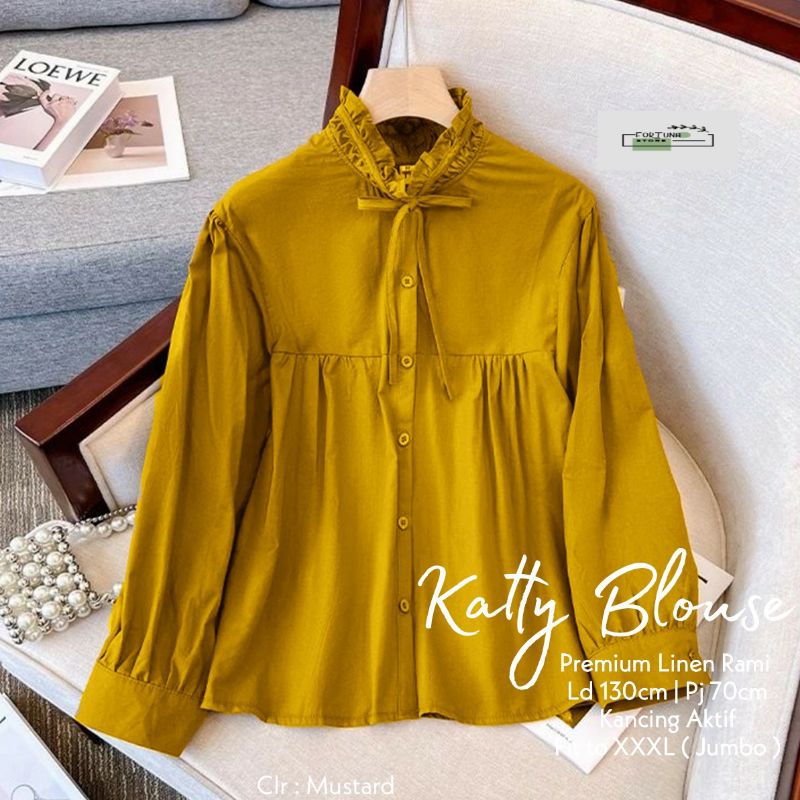 KATTY BLOUSE WANITA TERBARU