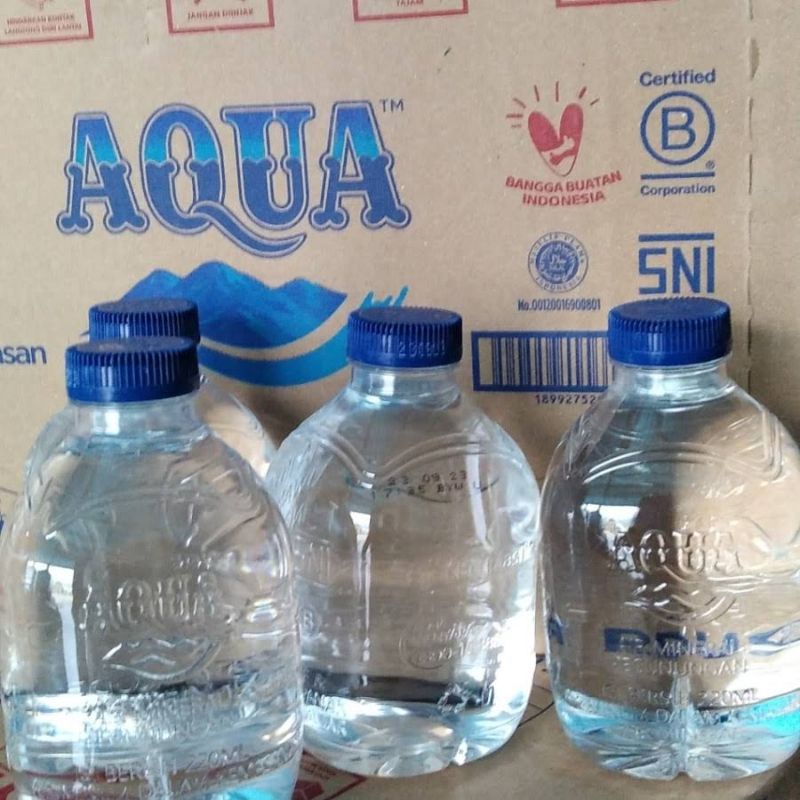 Jual kemasan aqua botol kecil | Shopee Indonesia