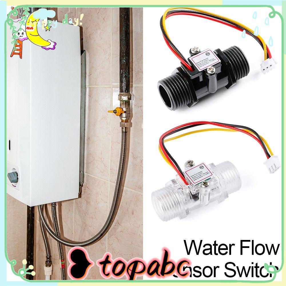 Top Water Flow Sensor Switch Irit Transparan Untuk Pemanas Air Water Controller