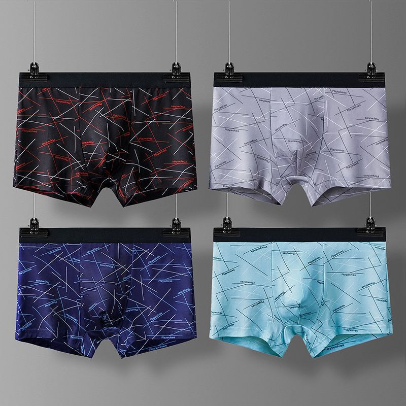 ASK - Boxer Pria  [1pcs/Satuan] Dewasa Motif Bexer BX Basic Element Sport High Quality Premium Random CD66