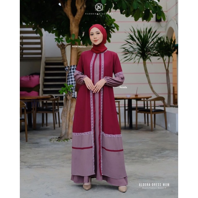 Aldera Dress mom & kids Family Couple by Nadheera Luxury