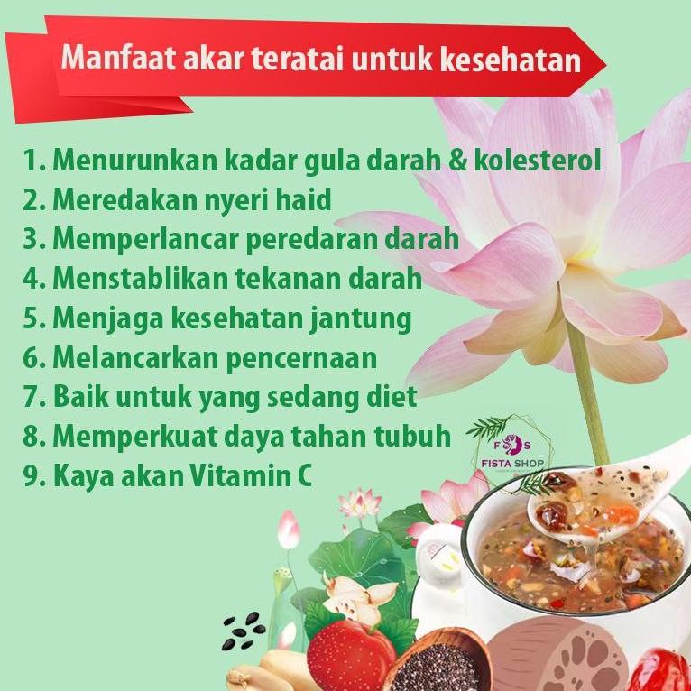 

BIG PROMO 1.1 READY LOTUS ROOT POWDER OUFEN HALAL BUBUK AKAR TERATAI Sachet Meizhoushike fistashop .,,.,.,