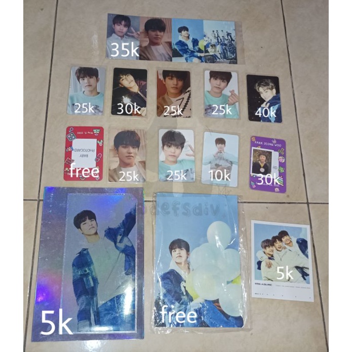 pc jeongwoo the first step full album tfs fa kempi baby pc ygselect unit pola file folder benefit kt