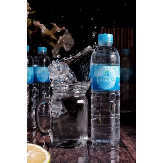 

Air mineral botol 600ml Nqua