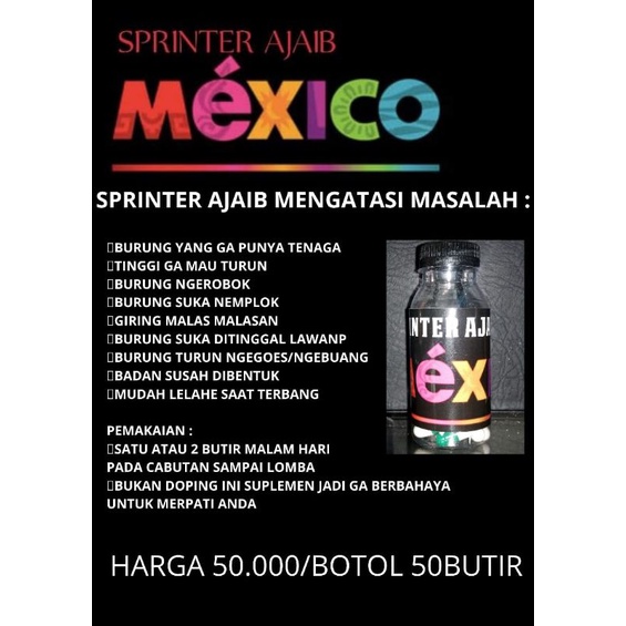 SRINTER AJAIB MEXICO