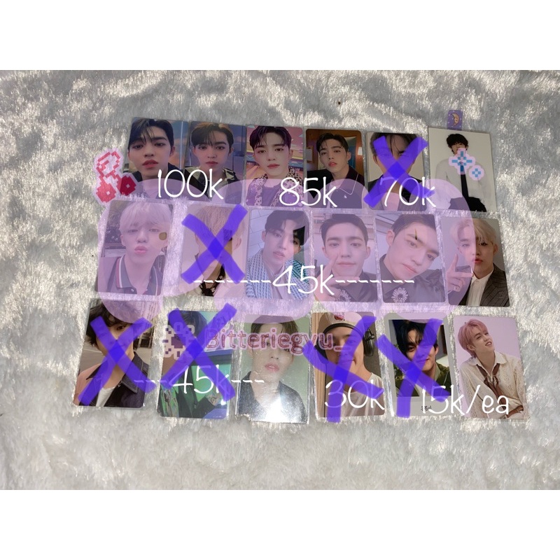 Seventeen Photocard scoups Choi seungcheol lucky draw album attacca