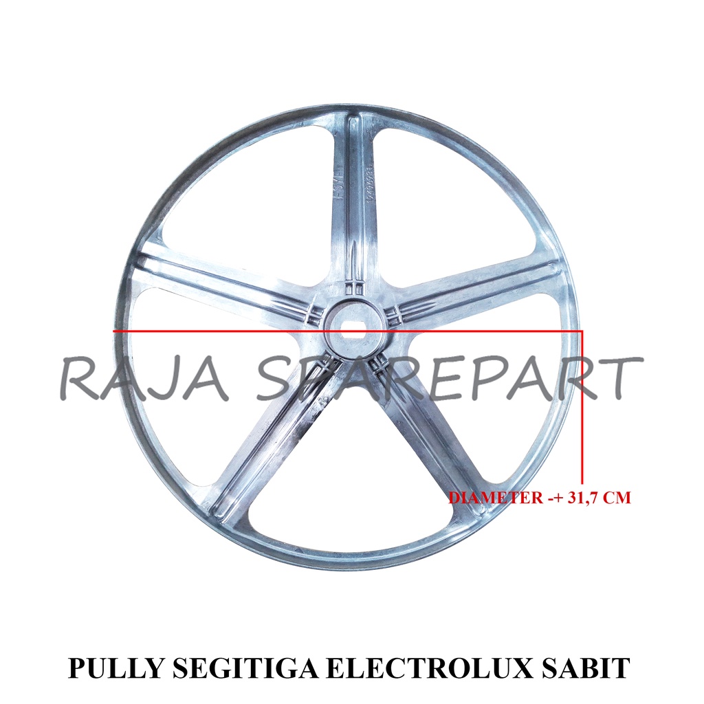 PULLY/PULLEY/RODA SEGITIGA MESIN CUCI ELECTROLUX SABIT