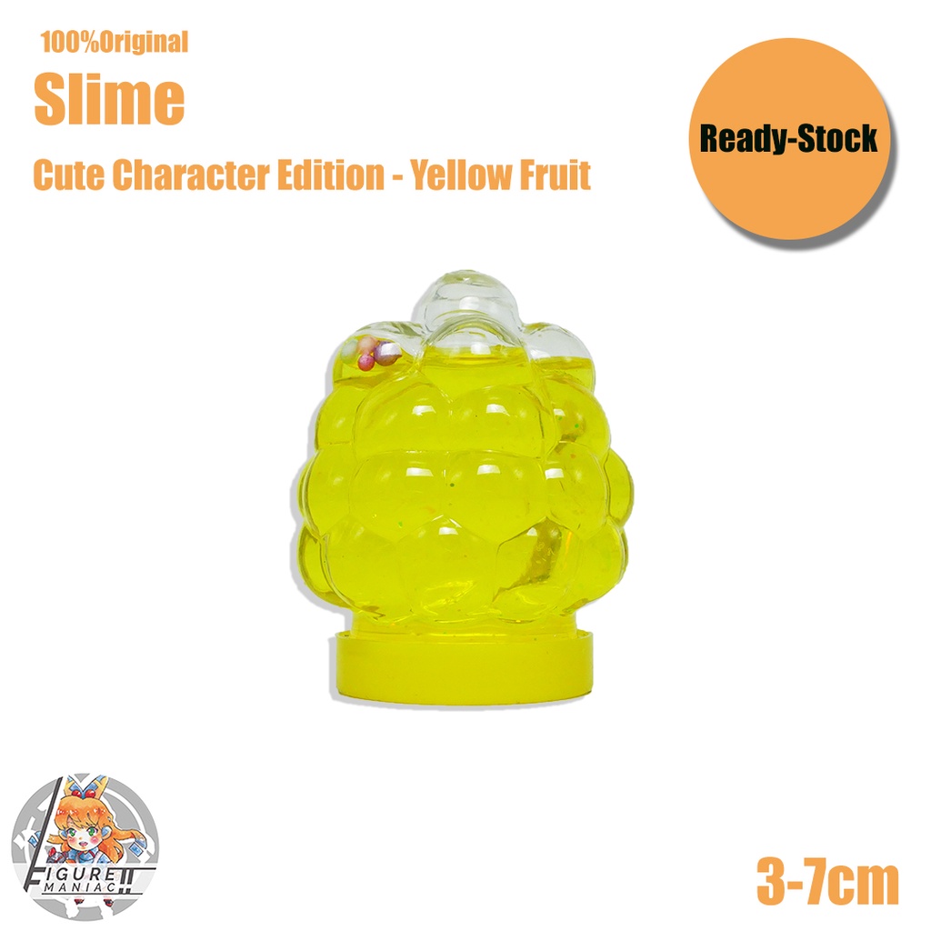 Mainan Anak - Slime Grape Fruit Mini Cute Edition Import Premium Slime Lucu Cute Slime Aman Crystal Mud Galaxy Mud