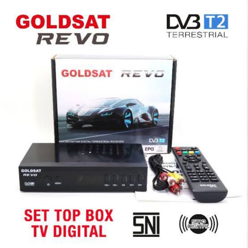 SET TOP BOX TV GOLDSAT REVO