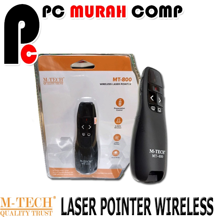 Laser Pointer Presentasi Wireless High Quality