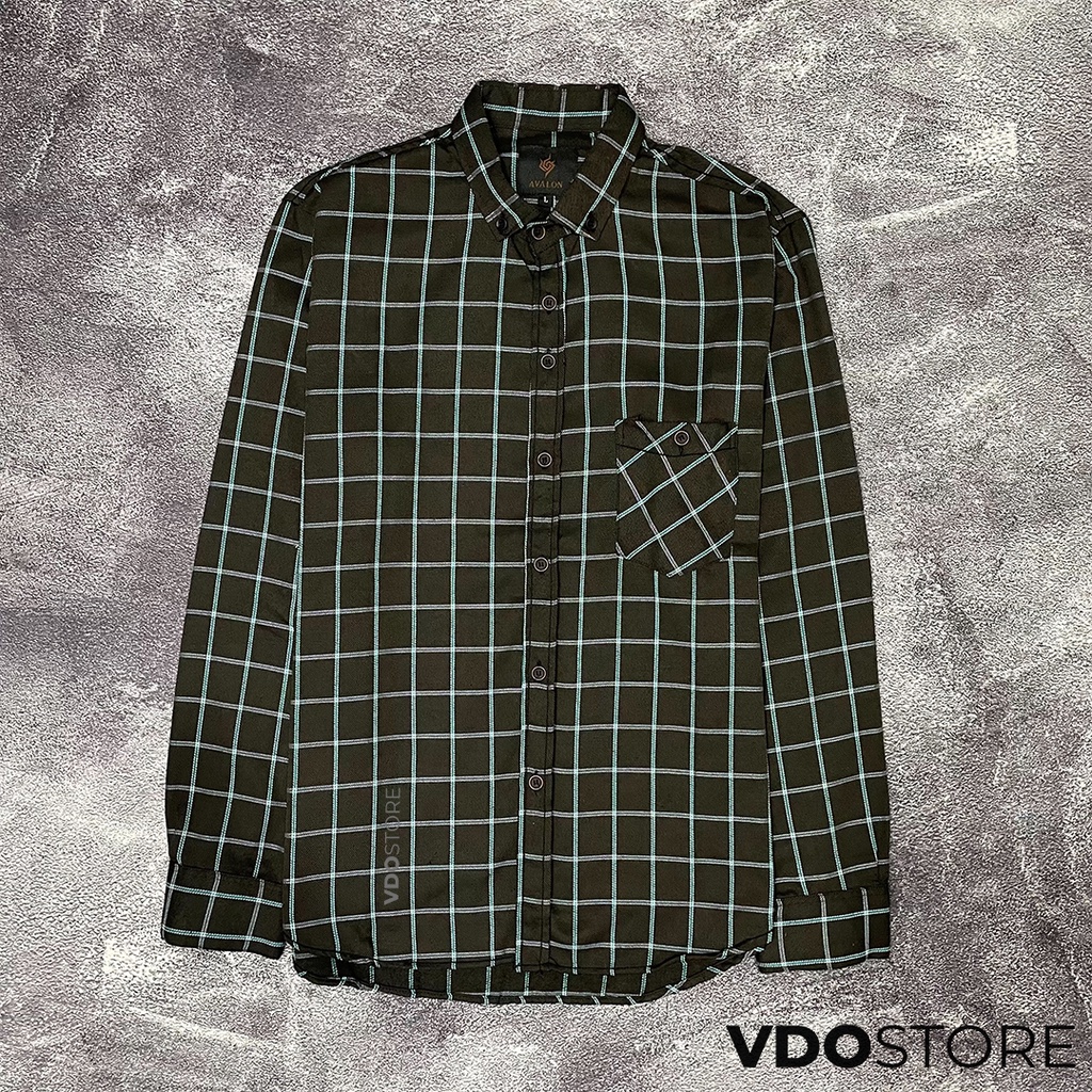 KEMEJA FLANEL PRIA 21 BLUE GRAY COFFEE - M L XL - KEMEJA LENGAN PANJANG VDOSTORE DEWASA BAJU FLANNEL TANGAN PANJANG HITAM NAVY ABU MOTIF KEMEJA COWOK MURAH DEWASA SANTAI TEBAL KUALITAS IMPORT BAJU CATUR PANEL FANEL