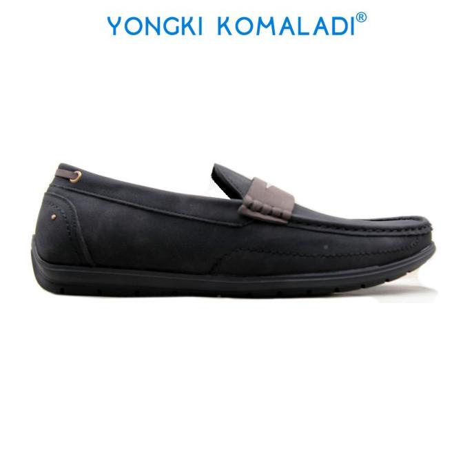 [ ORIGINAL ] YONGKI KOMALADI MOCCASIN MC310-22-HITAM MEN