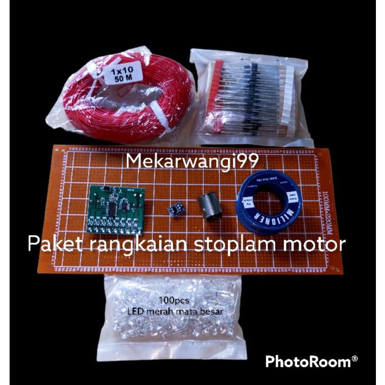 paket rangkaian modul stoplam motor / untuk semua jenis motor