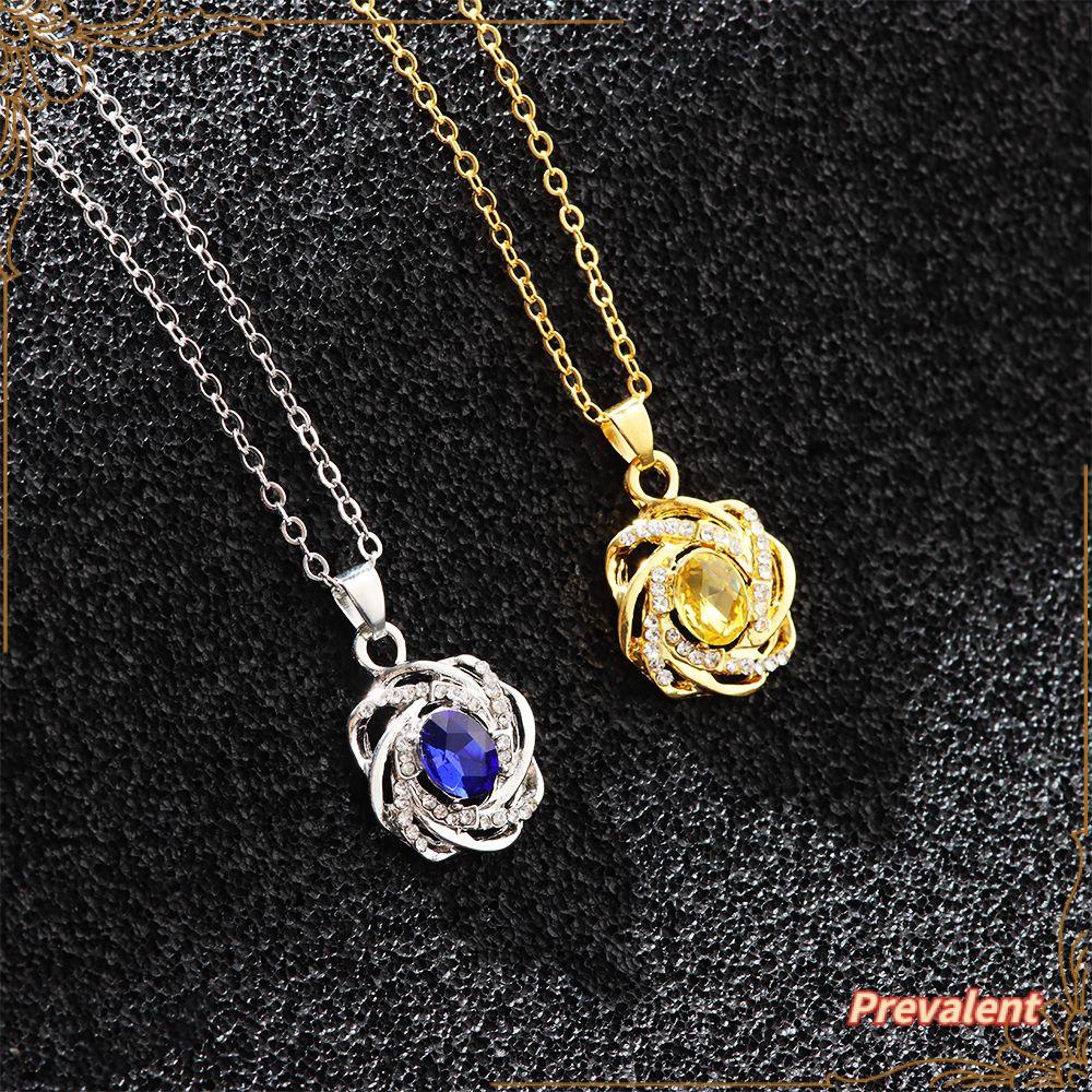 Preva Bunga Kalung Fashion Hadiah Pesta Perhiasan Choker