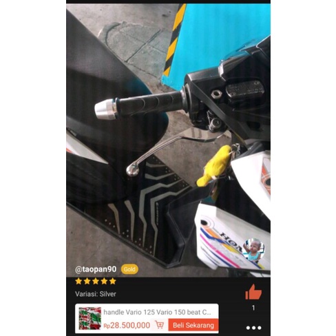 PROMO PAKET HANDLE REM  VARIO 150 VARIO 125 OLD BEAT FI CBS  MODEL STANDAR COMBI BRAKE SISTEM