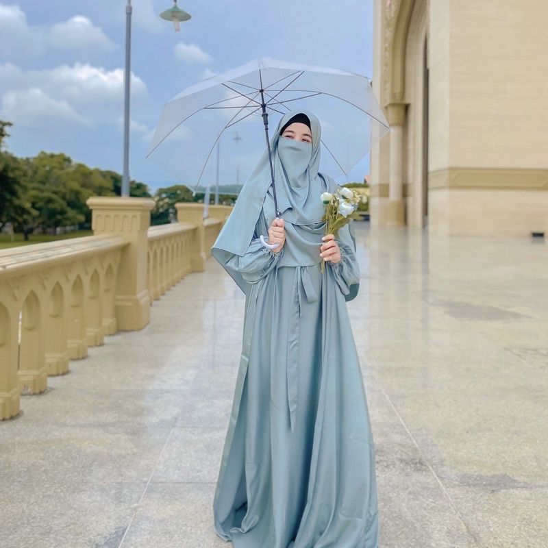 KHAYRA ABAYA | ABAYA SILK | ABAYA SET OUTER