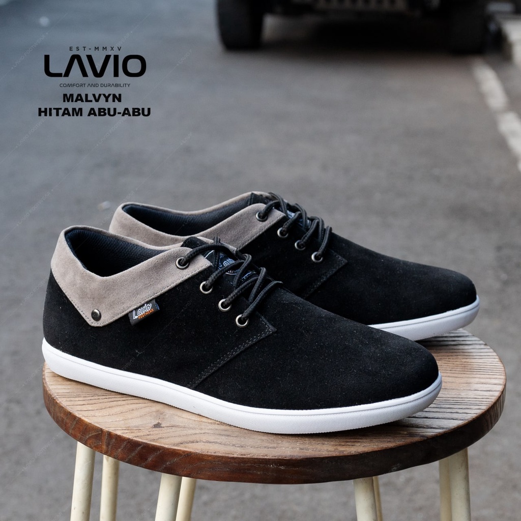 Sepatu Kasual Pria Keren Sneakers Lavio Malvyn Original Best Seller