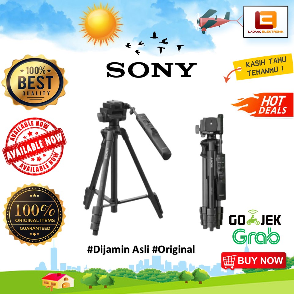 Sony VCT-VPR1 Compact Remote Control Tripod - Black