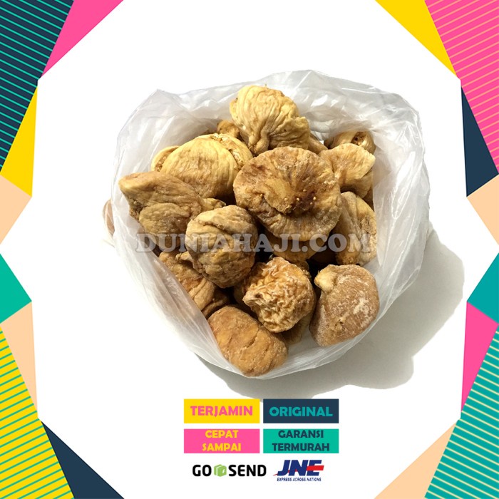 

500GR BUAH TIN PREMIUM ASLI IMPOR MADINAH/ OLEH OLEH HAJI DAN UMROH ONGKIR NOL